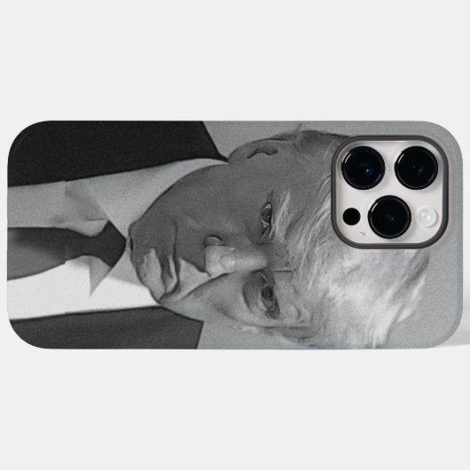 Coques Case-Mate iPhone Donald Trump Mugshot 2024 (Verso (horizontal))