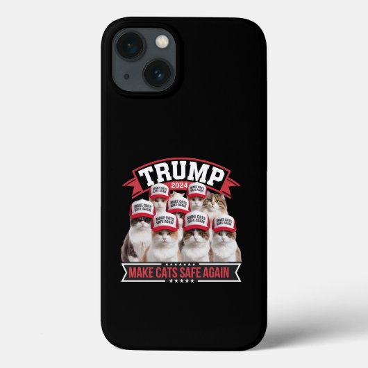 Coques Case-Mate iPhone Donald Trump sécurise à nouveau les chats lors du (Verso)