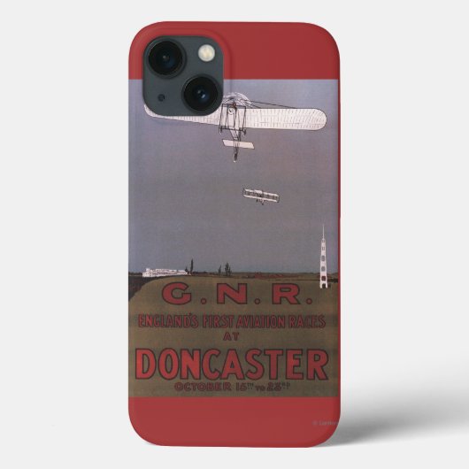 Coques Case-Mate iPhone Doncaster, Angleterre - Premières courses aérienne (Verso)