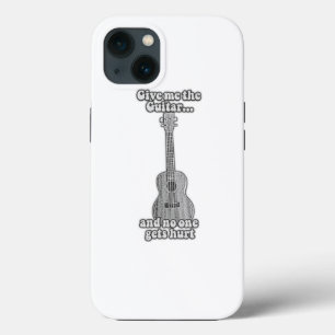 Case-Mate iPhone Case Donne-moi la guitare et personne ne se fait blesse