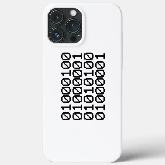 COQUES Case-Mate iPhone DONNÉES BINAIRES (Verso)
