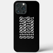 COQUES Case-Mate iPhone DONNÉES BINAIRES (Verso)