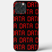 COQUES Case-Mate iPhone DONNÉES NUMÉRIQUES (Verso)