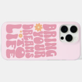 Coques Case-Mate iPhone Donnez vie à vos rêves (Verso (horizontal))