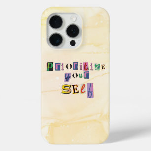 Coque iPhone 15 Pro Donnez-vous la priorité