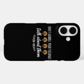 Coques Case-Mate iPhone Don't Gobble Your Feelings Funny Thanksgiving Puns (Verso (horizontal))