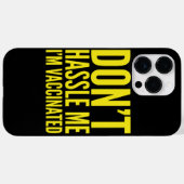 COQUES Case-Mate iPhone DON'T HASSLE ME I'M VACCINATED (Verso (horizontal))