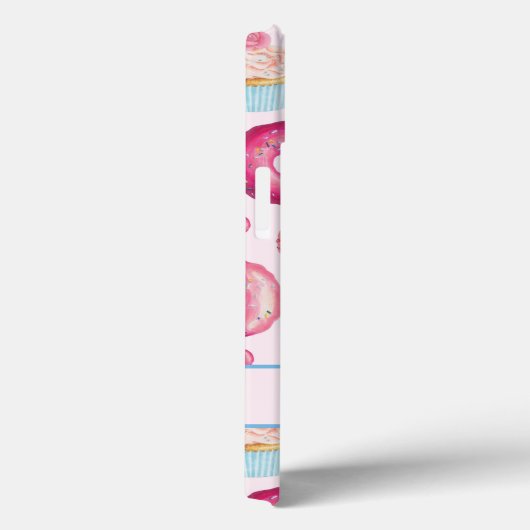 Coques Case-Mate iPhone Donut rose (Verso / Droite)