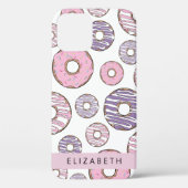 Coques Case-Mate iPhone Donuts Roses, Donuts Violets, Saupoudrages, Votre  (Verso)