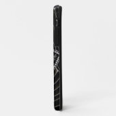 Coques Case-Mate iPhone Doodle cerf-volant noir (Dos/Gauche)