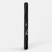 Coques Case-Mate iPhone Doodle cerf-volant noir (Dos/Droite)