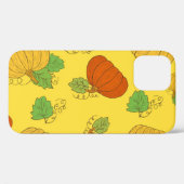 Coques Case-Mate iPhone Doodle citrouille : Main Tirée sans couture (Verso (horizontal))
