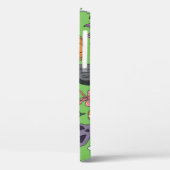 Coques Case-Mate iPhone Doodle d'Halloween : Concept mignon et transparent (Verso / Gauche)