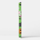 Coques Case-Mate iPhone Doodle d'Halloween : Concept mignon et transparent (Verso / Droite)