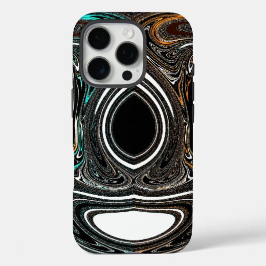 Coques Case-Mate iPhone Doodle ethnique africain | Abstrait texturé zèbre  (Verso)