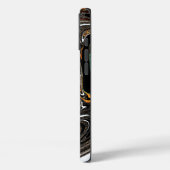 Coques Case-Mate iPhone Doodle ethnique africain Zebra texturé Art Imprime (Verso / Gauche)