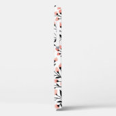 Coques Case-Mate iPhone Doodle Flowers : Coral Floral sans joint. (Verso / Gauche)