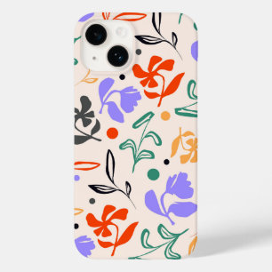 Coque Pour iPhone 14 Doodle Garden