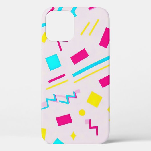Coques Case-Mate iPhone Doodle tiré à la main des années 90 (Verso)