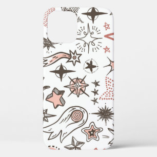 Case-Mate iPhone Case Doodles cosmiques : Étoiles et comètes