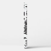 Coques Case-Mate iPhone Doodles de monstre d'Halloween amusant (Verso / Gauche)