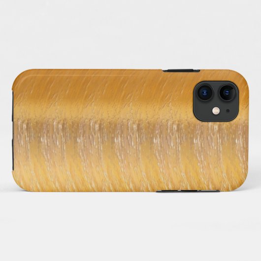 Coques Case-Mate iPhone doré brillant (Dos (Horizontal))