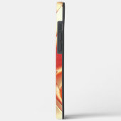 Coques Case-Mate iPhone Doré orange à beige, extrême rugueux digitalisé (Verso / Gauche)