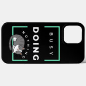 COQUES Case-Mate iPhone DORMIR CHAT BUSY FAIRE RIEN (Verso (horizontal))