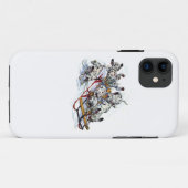 Coques Case-Mate iPhone Dormir les petits dalmatiens (Dos (Horizontal))
