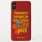 Coques Case-Mate iPhone Dossier téléphonique Chill Pill (Dos)