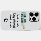 Coques Case-Mate iPhone Dossier téléphonique de la première fois Papa Guid (Verso (horizontal))