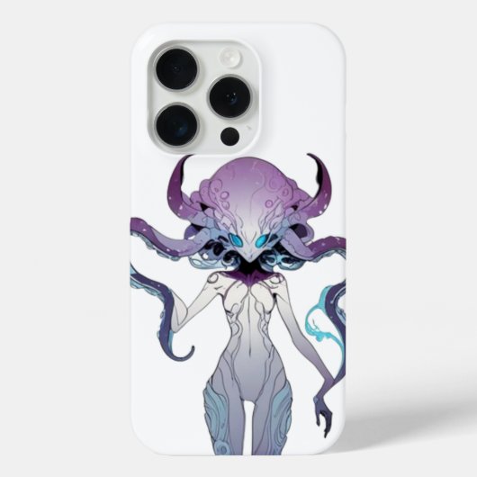 Coques Case-Mate iPhone Dossier téléphonique de Lady tentacle (Verso)