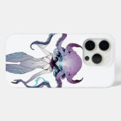 Coques Case-Mate iPhone Dossier téléphonique de Lady tentacle (Verso (horizontal))