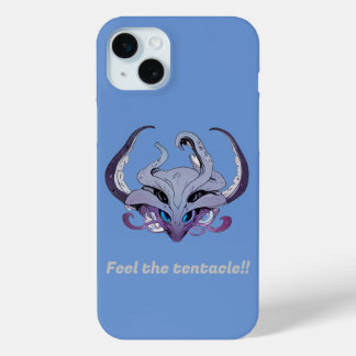 Coque iPhone 15 Mini Dossier téléphonique de Lady tentacle