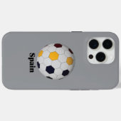 Coques Case-Mate iPhone Dossier téléphonique d'Espagne (Verso (horizontal))