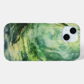 Coques Case-Mate iPhone Dossier téléphonique du chemin de forêt enchâssé (Verso (horizontal))