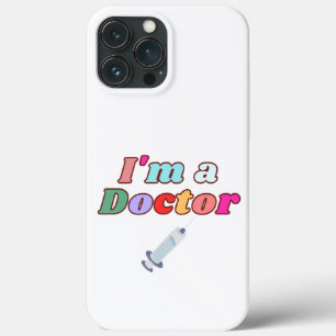 Case-Mate iPhone Case Dossier téléphonique "Je suis un médecin"