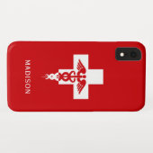 Coques Case-Mate iPhone Dossier téléphonique professionnel Médicale (Dos (Horizontal))