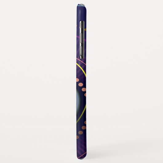 Coques Case-Mate iPhone Dossier téléphonique Rotary Abstrait (Dos/Gauche)