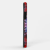 Coques Case-Mate iPhone Dot Mandala Flower bleu rouge et rose (Dos/Droite)