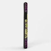 Coques Case-Mate iPhone Dot Mandala Flower vert Jaune et violet (Dos/Droite)