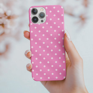 Coques iPhone 16 Pro Dotty Délicieux rose