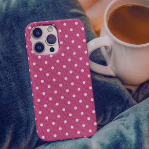 Coques iPhone 16 Pro Dotty Delight Red
