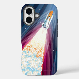 Coques iPhone 16 Double Boosté (Lancement de la Navette Spatiale)