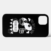 Coques Case-Mate iPhone Double Chiffre 10e Joyeux Anniversaire de baseball (Verso (horizontal))