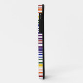 Coques Case-Mate iPhone Double code barres d'arc-en-ciel (Dos/Gauche)