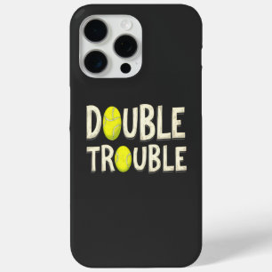 Coque iPhone 15 Pro Max Double difficulté Funny Tennis Balls