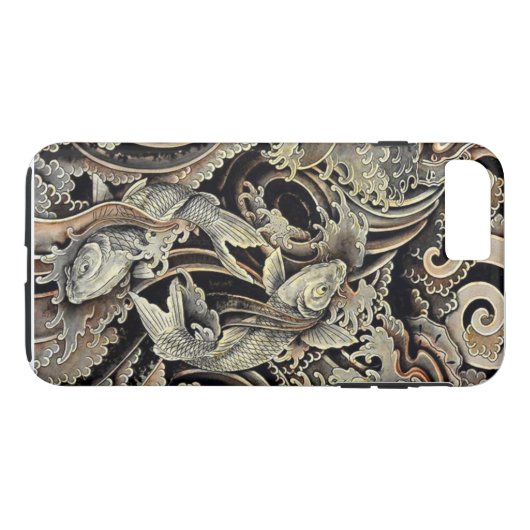 Coques Case-Mate iPhone Double Koi (Dos (Horizontal))