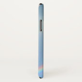 Coques Case-Mate iPhone Double photographie d'arc-en-ciel (Dos/Droite)