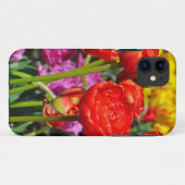 Coques Case-Mate iPhone Double tulipe rouge (Dos (Horizontal))
